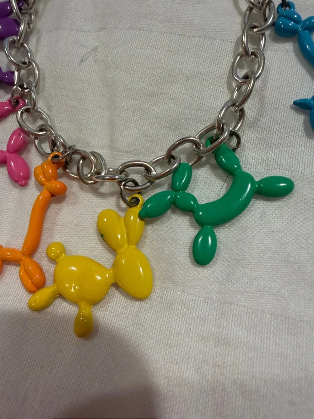 Kids Balloon Animal Charm Bracelet - Multicolor